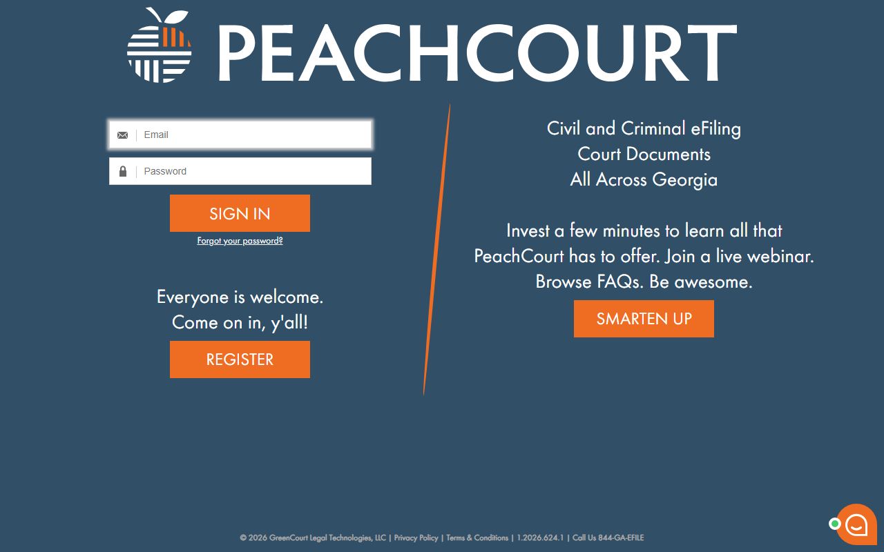 Barrow County Clerk of Superior Court PeachCourt e-filing portal