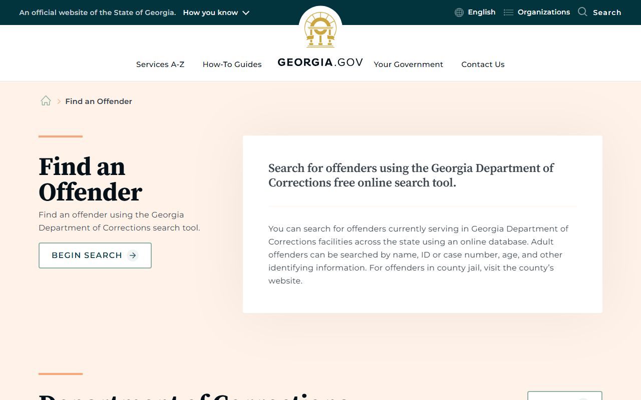 Barrow County inmate records Georgia statewide offender search